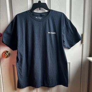 Columbia Men's Dark Blue Short Sleeve Tee